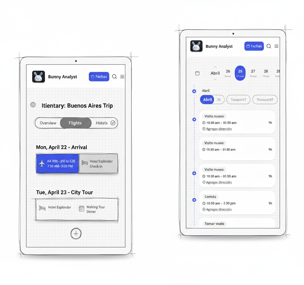 Itinerary Calendar - Image 1